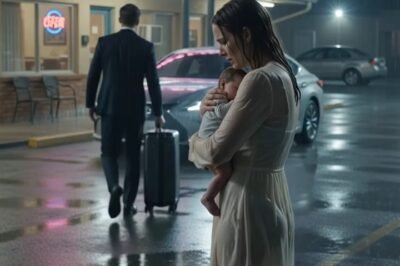 The Motel Key Stopped Working Before My Daughter Stopped Crying — My Husband Had Already Checked Us Out and Left Me an Envelope With My Forged Signature Inside, Then Years Later He Walked Into the Boutique Built With the Fortune He Tried to Steal