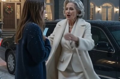 My Father Locked Me Outside Barefoot in -12°C Snow on Christmas Eve — Then a Black Limousine Pulled Up and My Billionaire Grandmother Saw Everything