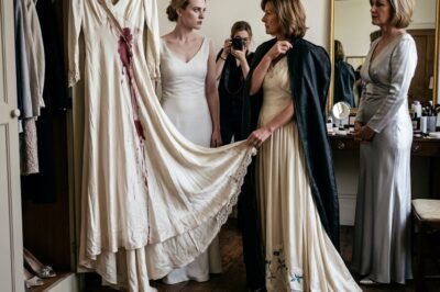 The Pearl Buttons Were Scattered Like Broken Teeth — Thirty-Seven Minutes Before My Wedding, I Found My Dress Destroyed