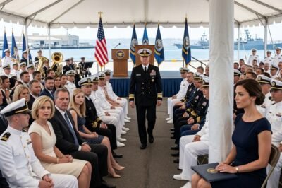 My Family Laughed When I Sat Alone at My Brother’s SEAL Trident Ceremony — Until the Commander Stopped the Event and Called My Name